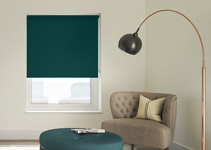 Orion (Blackout), Peacock - Roller Blind - Image 3